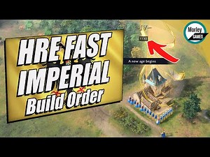 INSANE Holy Roman Empire Fast Imperial Build Order - Age Of Empires 4