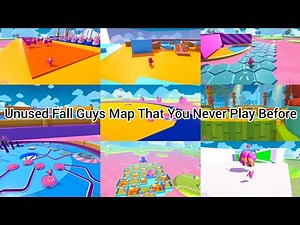 Unused Fall Guys (Test) Map That You Never Play Before