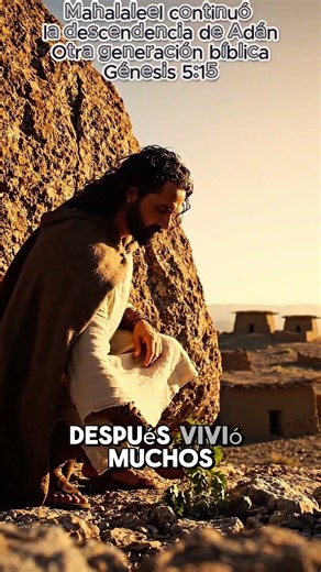 Mahalaleel continuó la descendencia de Adán | Otra generación bíblica | Génesis 5:15