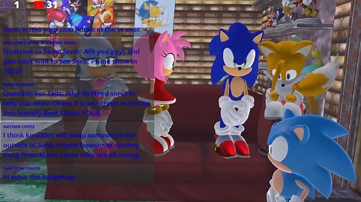 Amy & Sonic Kissed in VRChat Q&A Stream? Shocking Moment Revealed!