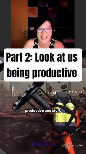 Part 2: Look at us being productive — one hour into Lethal Company #gamergirl