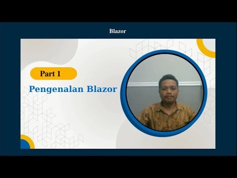 Blazor part 1 : Pengenalan Blazor C Sharp [Bahasa Indonesia]