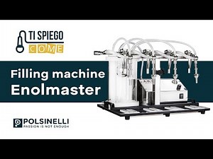 How to fill bottles with the ENOLMASTER Filling Machine
