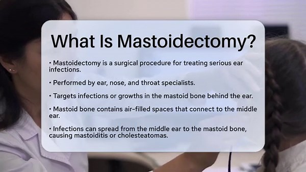 What Is Mastoidectomy? - Ear Nose Throat Expert