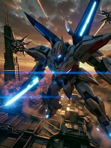 The Ultimate Mecha Battle | Cinematic Sci-Fi Anime Scene