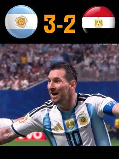 Argentina 3-2 Egypt, Amazing Comeback World Cup 2026 Round of 16