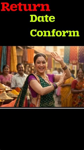 conform date daya bhabhi return😲|| #dayaben #tmkoc #shorts #facts #champaklal