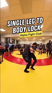 Single leg to body lock !#jjb #bjj #grappling #mma #tuto