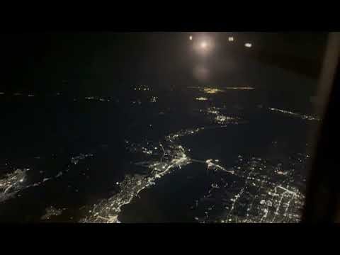 神戸空港から羽田空港の機窓