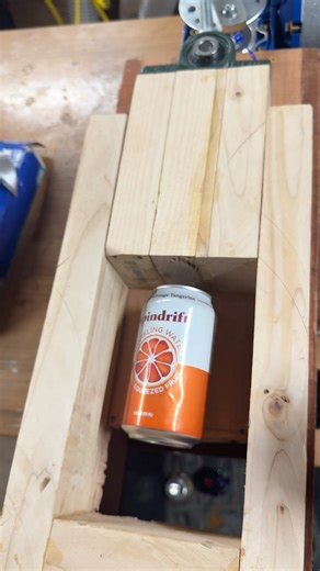 DIY electric can crusher