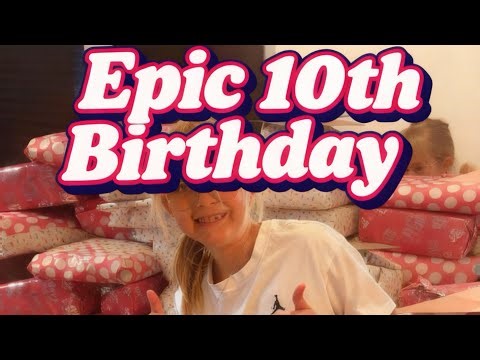 My Daughter’s 10th Birthday 🎂 | Birthday Haul & Flip Out Leeds Day Out