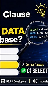 SQL MCQ #SQL 2 | SELECT Statement Explained | How to Extract Data from a Database