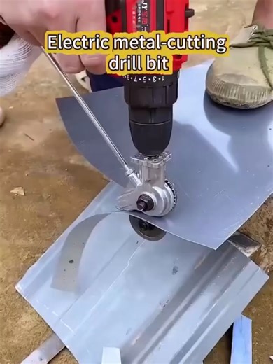 Transform Your Drill into a Powerful Metal Cutter