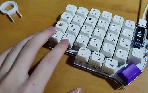 【分体键盘】给键盘添加一个电子宠物Lily58 pro