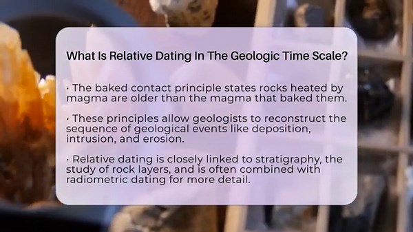 What Is Relative Dating In The Geologic Time Scale? - Earth Science Answers