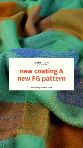 I'm in the mood to sew a coat, maybe because our latest pattern is coming soon, and as we've said before, it's a coat pattern! Our new pattern is launching on the 2nd of October, but next week we will be sharing more details, like the fabric requirements and notions. So you can get everything ready ahead of the launch! But today I wanted to share these fantastic new coating fabrics we have in stock. We have some stunning bright coatings in plain and check wools. As usual, we also have plenty of 