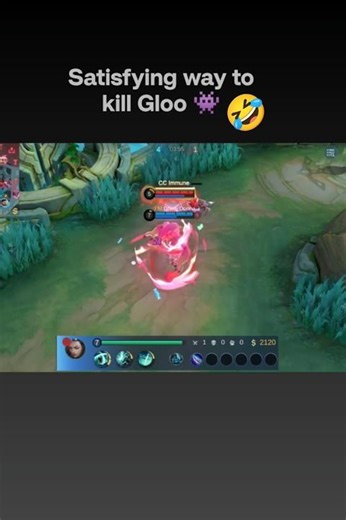 Satisfying than Vexena or Faramis when killing Gloo #mlbb #benedetta #shorts #fyp