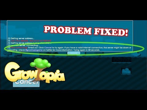 How to fix Error Connecting (Can't Play) | Growtopia