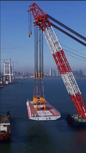 3700 టన్నుల గిర్డర్ ఎలా పెట్టారు? 🌉😱