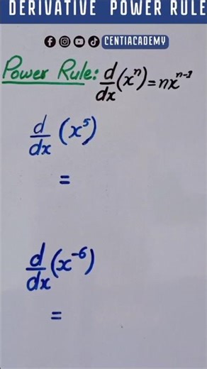 Derivative #centiacademy #maths #mathstricks #mathchallenge #derivatives #derivative #education