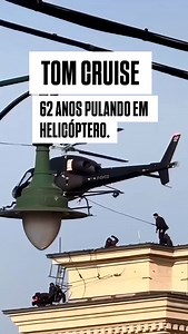Tom Cruise, de 62 anos, ainda se pendura em aviões e helicópteros, escala e pula prédios de grandes alturas, escala montanhas, solta paraquedas e faz várias cenas de adrenalinas em seus filmes de ação, ou seja, é um dos únicos atores de Hollywood que quase não usa dublê, enquanto muitos jovens de 20 a 40 anos já sentem calafrios só de pisar numa academia ou calçar um tênis para correr. Se você acha que está velho para fazer atividades físicas e cuidar de si mesmo, precisa mudar a mentalidade. Cr