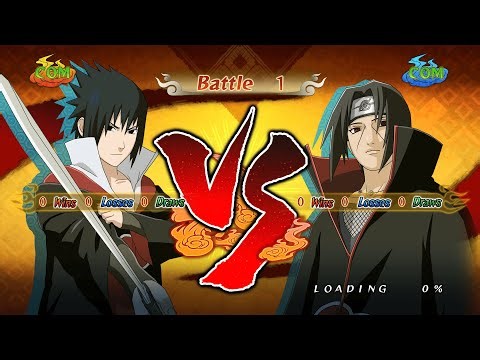 Sasuke vs Itachi | Naruto Shippuden Ultimate Ninja Storm 2