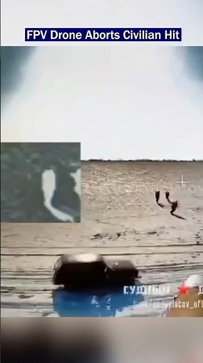 Drone Operator Aborts Mission at the Last Second!