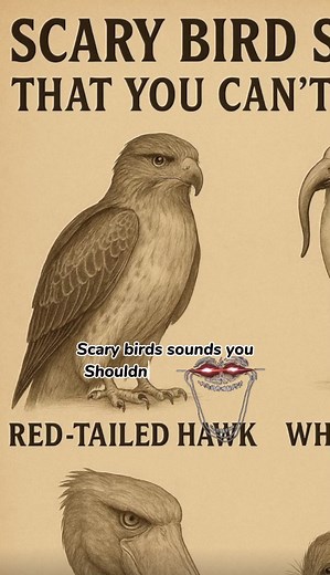 Discover Birds with Scary Sounds: Red Tail Hawk & More