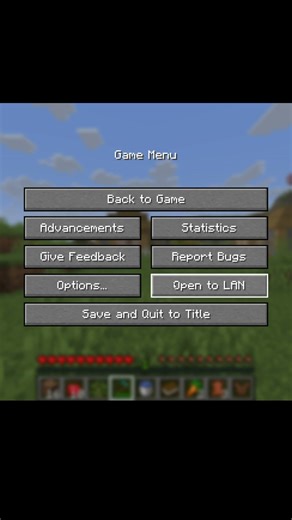 How To On Cheats In Your Survival World! #shorts #minecraftshorts