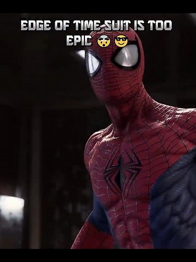 Marvel Spider Man Edge of Time suit mod is too epic 🤯😎#marvelsspiderman #edgeoftime#spiderman#suit