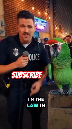 savage parrot vs police cop singing competetion#singing#comedy#talkingparot#cops