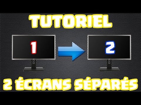 Tutoriel: séparer son PC en 2 écrans INDÉPENDANTS (différents) | FR | HD