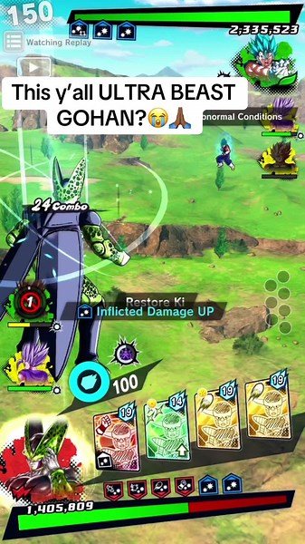 Gohan taking ferocious dih 💔 #dblegends #dblegendspvp #dragonballlegends #dblegendsedit #fypシ゚ #dbl #dbledit #memecut #janemba #ultracell #perfectcell #janemba_dbl #paratii