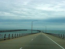High winds, tractor trailer accident close Chesapeake Bay Bridge Tunnel