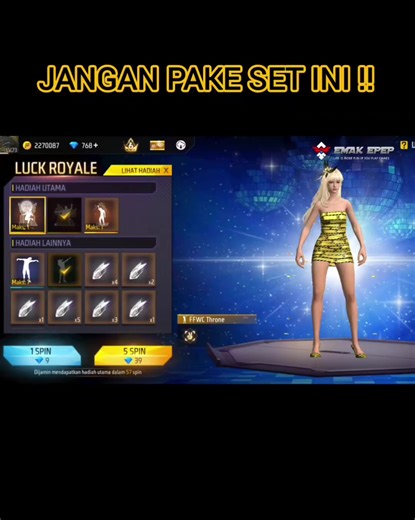 Dijamin dapet emot duduk! #freefire #tutorial #epep #gameplay #4u