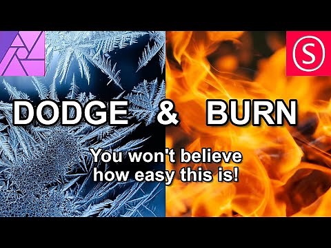 EASY Dodge & Burn Trick - Affinity Photo Tutorial