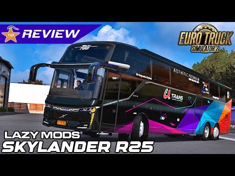 UPDATE VARIAN TRONTON | MOD SKYLANDER R25 BY LAZY MOD TEAM | Review Mod ETS 2