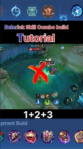 Belerick Skill Combo build Tutorial | tip and tricks #mobilelegends #mlbb