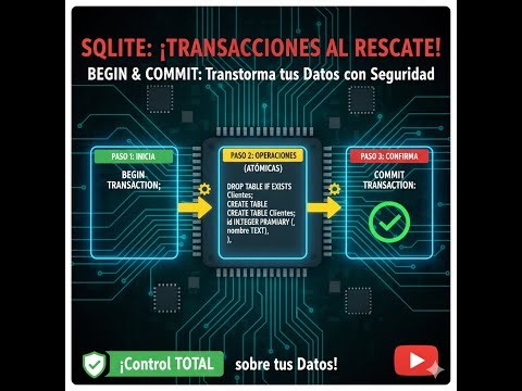 How to use Transactions in SQL SQLite