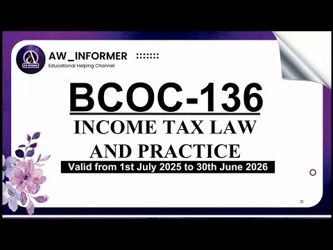 BCOC 136 Solved Assignment 25-26 | BCOC 136 in English 25-26 | Free Solved Assignment on #yt #ignou