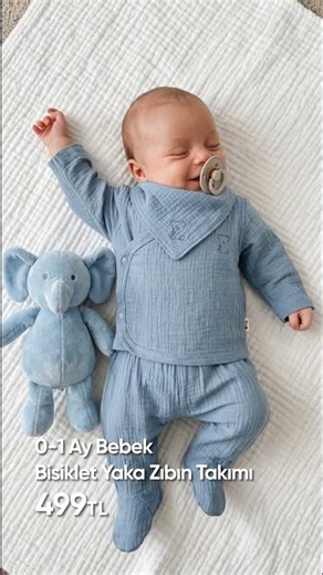 Yeni Doğan İçin Zıbın Koleksiyonu | 0-1 Ay Bebek | Civil 🍼