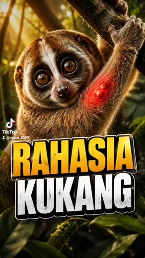 Kukang terlihat lambat, tapi...