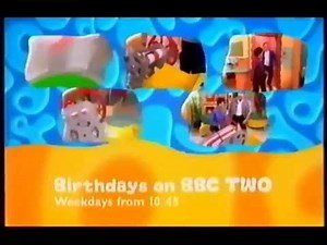 CBeebies Birthdays on BBC Two UK 2002 Promo