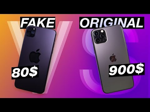 FAKE IPHONE 11 VS REAL COMPARISON