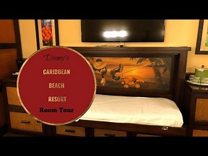 Walt Disney World's Caribbean Beach Resort 5th Sleeper Room Tour