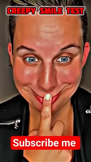 creepy smile test | #troll