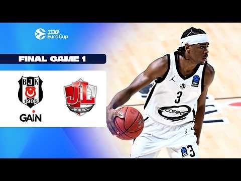 Besiktas GAIN Istanbul - Cosea JL Bourg-en-Bresse | Finals GAME 1 | BKT EuroCup Highlights 2025-26