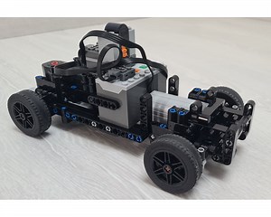 LEGO MOC-88581 Small and compact 1:17 Chassis (Technic 2021)