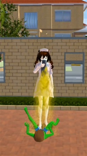 YUTA terkena virus zombie, MiO memanggil dokter#sakuraschoolsimulator#viralvideo#anime#shortvideo