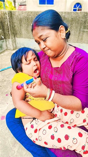 6 month baby pvc vaccine moment short#trending#video#vairal#youtubeshorts#